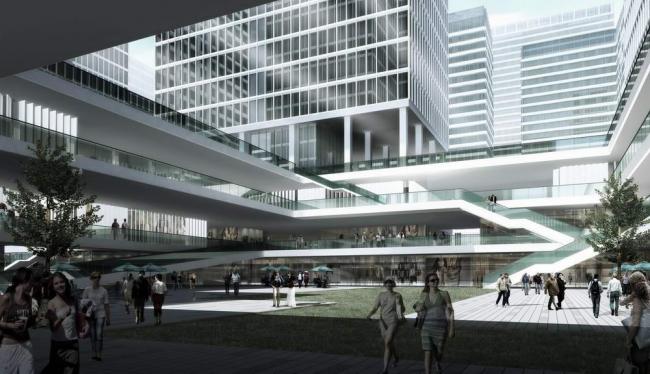 Sketchup办公模型|高层办公楼，写字楼，酒店，现代风格