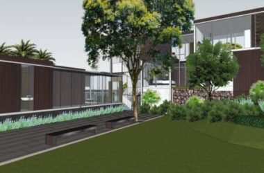 Sketchup景观模型|别墅带景观，新中式风格-BIM建筑网