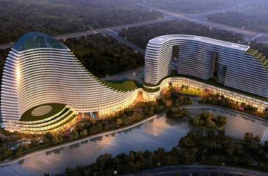 Sketchup办公模型|超高层，酒店办公，现代风格-BIM建筑网