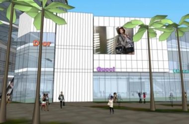 Sketchup综合体模型|高层商业综合体，现代风格，酒店办公，多层商业裙房-BIM建筑网