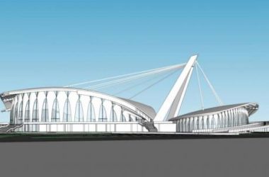 Sketchup文化模型|多层影剧院，现代风格，异形，体育观览，文化建筑-BIM建筑网