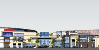 Sketchup商业模型|大悦城，多层商业街，现代风格-BIM建筑网