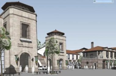 Sketchup商业模型|多层风情商业街，托斯卡纳，古典风格-BIM建筑网