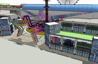 Sketchup综合体模型|多层商业综合体，办公，现代风格-BIM建筑网