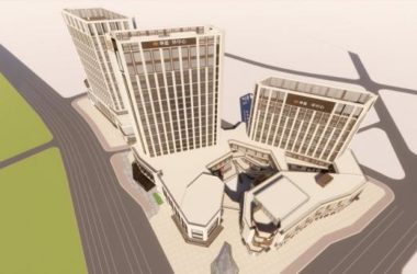 Sketchup综合体模型|多层高层混合，商业综合体，办公，现代风格-BIM建筑网