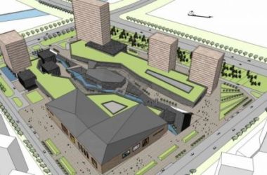 Sketchup综合体模型|coast综合体概念设计，高层酒店办公，多层商场，商业裙房，现代风格-BIM建筑网