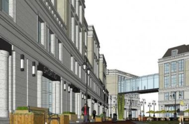 Sketchup商业模型|多层商业街，欧式，古典风格-BIM建筑网