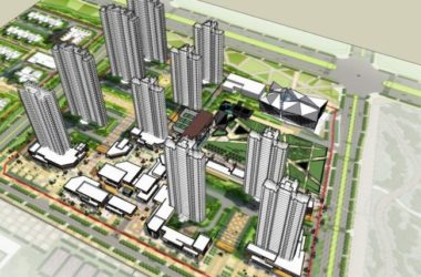 Sketchup综合体模型|商住综合体，底层商业，高层住宅，现代风格-BIM建筑网