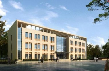 Sketchup办公模型|多层办公楼，现代风格-BIM建筑网