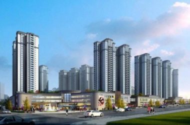 Sketchup住宅模型|遵义复烤厂，高层住宅，底层商业，居住建筑，现代风格-BIM建筑网