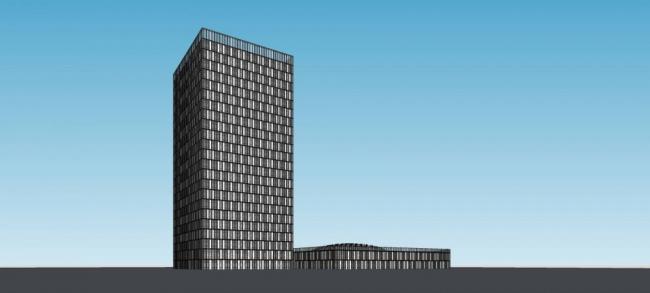 Sketchup办公模型|高层办公楼，酒店，写字楼，行政，现代风格