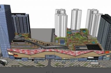 Sketchup综合体模型|多层高层混合，商业裙房，综合体，酒店办公，现代风格-BIM建筑网