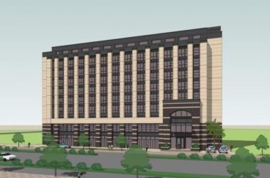 Sketchup办公模型|多层办公楼，现代风格-BIM建筑网