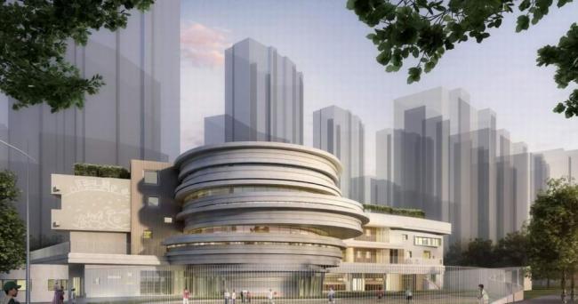 Sketchup学校模型|紫竹幼儿园，多层学校，教育建筑，现代风格