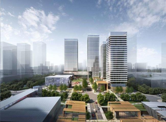 Sketchup综合体模型|多层高层混合，商业综合体，高层办公酒店，现代风格