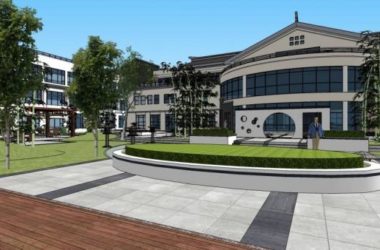 Sketchup酒店模型|多层酒店，办公，中式风格-BIM建筑网