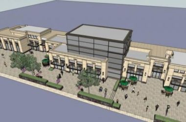 Sketchup商业模型|多层商业街，裙房，新古典风格-BIM建筑网