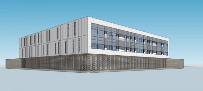 Sketchu工业厂房|多层工业厂房，现代风格