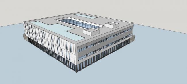 Sketchu工业厂房|多层工业厂房，现代风格