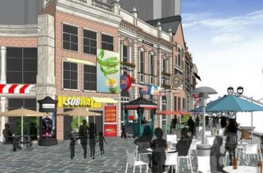 Sketchup商业模型|多层商业街，欧式，古典风格-BIM建筑网