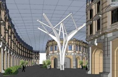 Sketchup商业模型|多层商业街，南洋风格，欧式风格-BIM建筑网