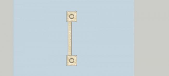 Sketchup素材模型|栏杆，欧式，构件