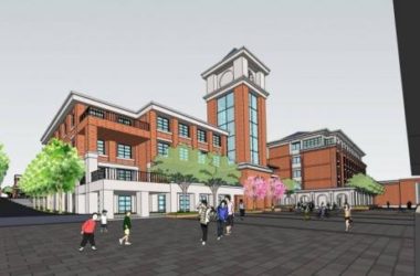 Sketchup学校模型|多层学校中学，教学楼，欧式风格，教育建筑-BIM建筑网