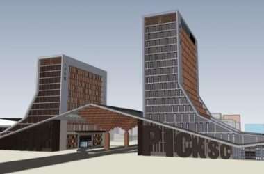 Sketchup住宅模型|多层高层混合，公寓楼，居住建筑，现代风格-BIM建筑网