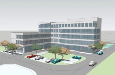 Sketchup办公模型|多层办公楼，低层小型办公楼，现代风格-BIM建筑网