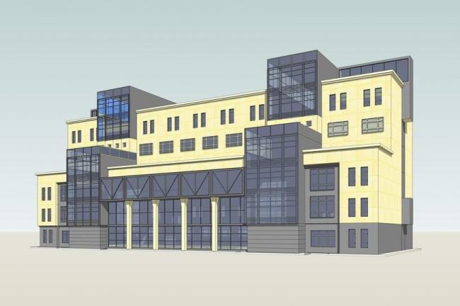 Sketchu工业厂房|现代风格，多层厂区办公楼，厂房，工业建筑