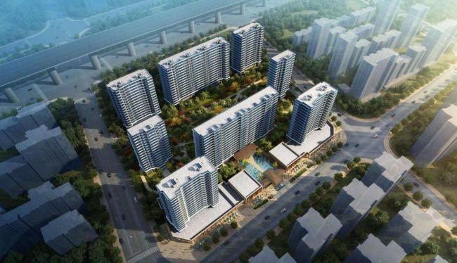 Sketchup住宅模型|高层住宅小区，现代风格，居住建筑