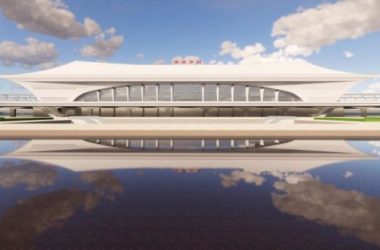 Sketchup车站路桥|多层汽车站，交通建筑，市政设施，现代风格-BIM建筑网