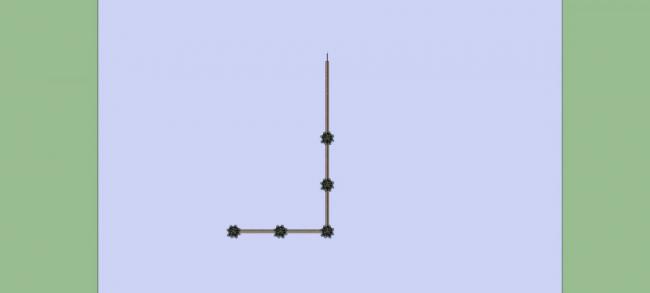 Sketchup素材模型|围墙护栏，欧式，古典风格，构件