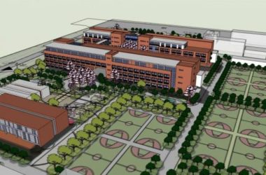 Sketchup学校模型|多层学校中学，教学楼，教育建筑，现代风格-BIM建筑网