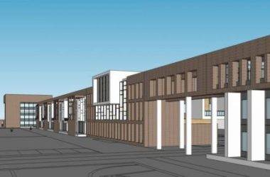 Sketchup学校模型|中海小学，多层学校教学楼，教育建筑，现代风格-BIM建筑网