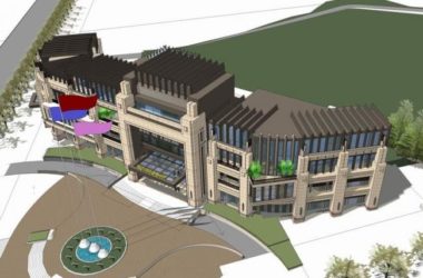 Sketchup商业模型|多层转角售楼处，商业会所，简欧式，法式古典风格，欧式-BIM建筑网