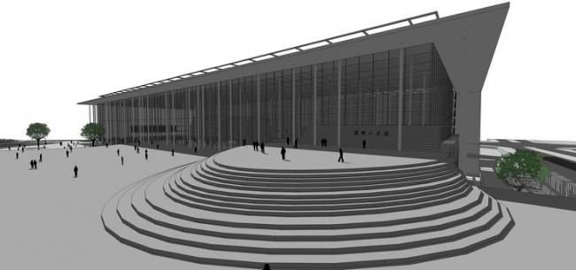 Sketchu工业厂房|深圳人才园共建设计，现代风格，产业园，广场，工业建筑