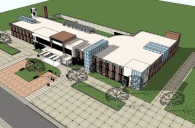 Sketchup办公模型|多层工厂办公楼，工业，现代风格-BIM建筑网