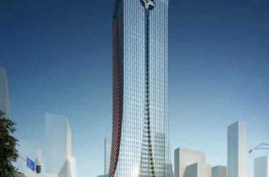 Sketchup办公模型|超高层办公楼，行政写字楼，现代风格-BIM建筑网