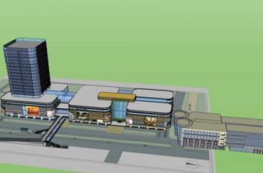 Sketchup综合体模型|多高层商业综合体，高层办公，现代风格-BIM建筑网