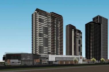 Sketchup住宅模型|高层住宅,底层商业,现代风格,居住建筑-BIM建筑网