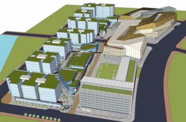 Sketchup综合体模型|多层商业综合体，小型多层办公楼，现代风格-BIM建筑网