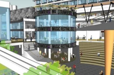 Sketchup综合体模型|多层商业综合体，商业广场，现代风格-BIM建筑网