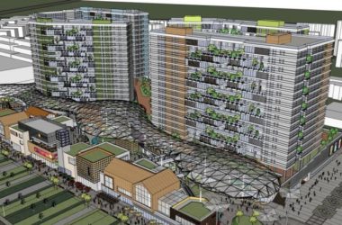 Sketchup综合体模型|多层高层混合商业综合体，高层住宅，现代风格-BIM建筑网