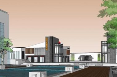 Sketchup商业模型|多层住宅小区，商业，新中式风格-BIM建筑网