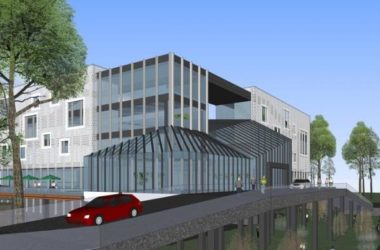 Sketchup商业模型|多层商业会所，现代风格，景观-BIM建筑网