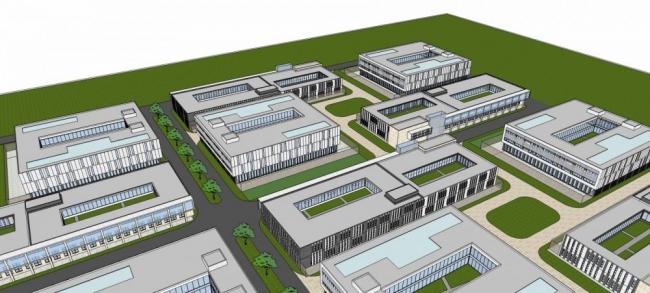 Sketchu工业厂房|多层工业园区，厂房，现代风格