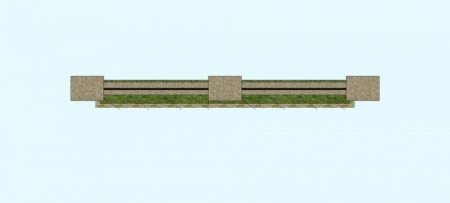 Sketchup素材模型|围墙,护栏,栏杆,素材,构件