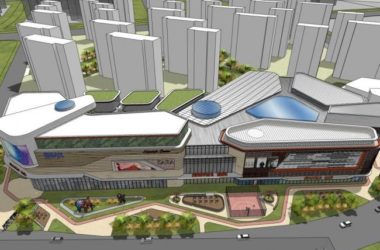 Sketchup综合体模型|多层商业综合体，现代风格-BIM建筑网