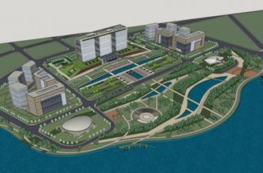 Sketchup办公模型|高层本溪政府办公楼，行政，写字楼，现代风格-BIM建筑网